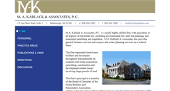 Desktop Screenshot of kablacklaw.com